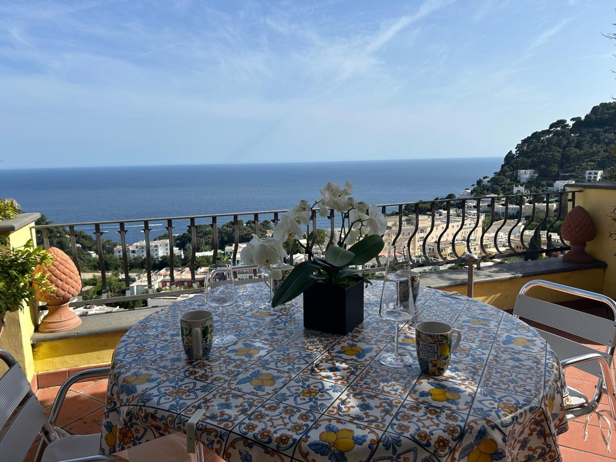 Apartment Roof Belvedere Capri